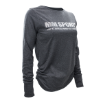 L/S Tee Tyra, Dark Greymelange
