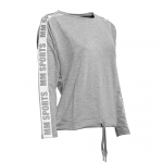 Logo Sweater Ava, Greymelange