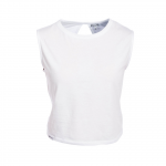 Twist Back Top Aria, White