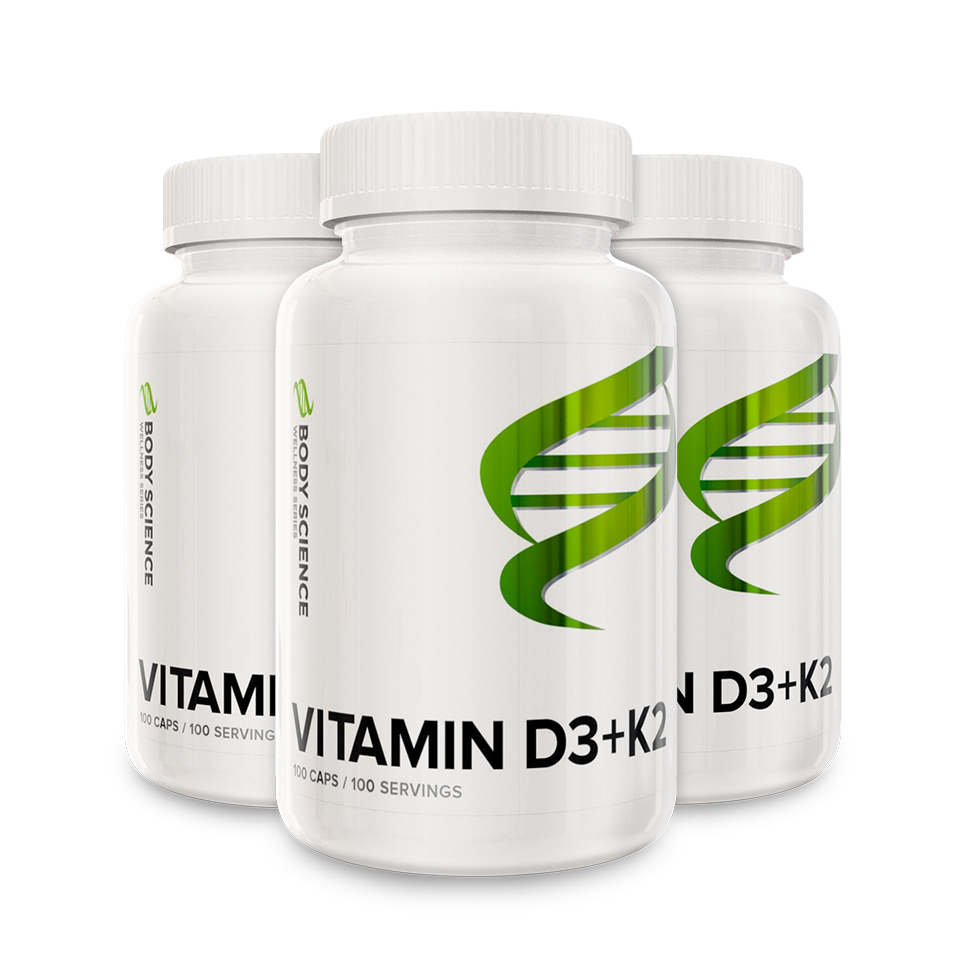 3 stk Vitamin D3+K2