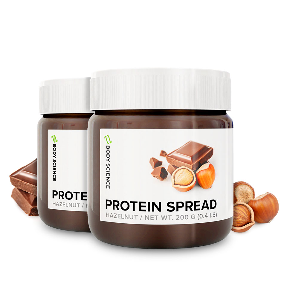 2 stk Protein Spread - Hazelnut
