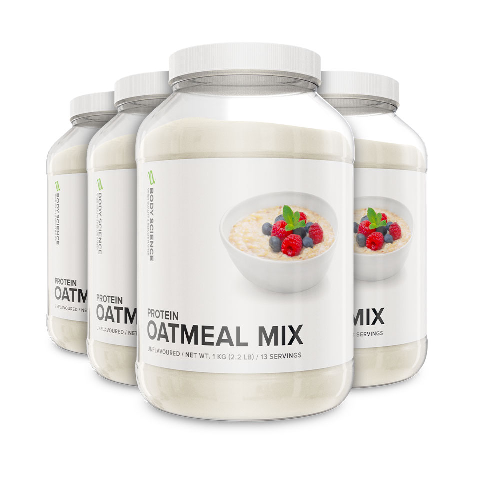 4 stk Protein Oatmeal Mix