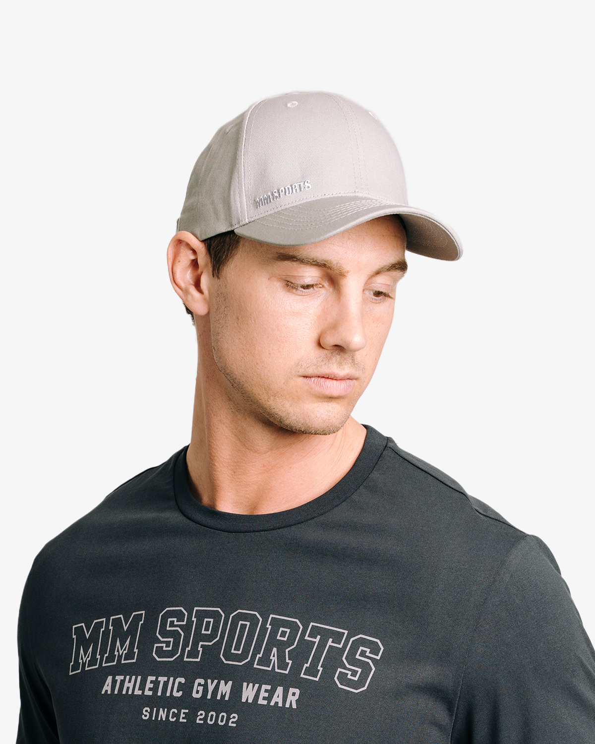 MM Sports Baseball Cap, Smoked Grey
