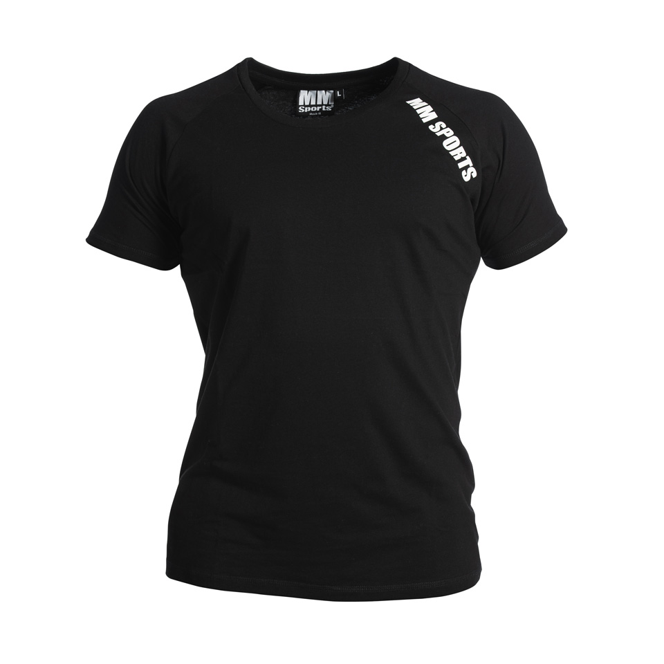 Basic Raglan Tee Christian, Black
