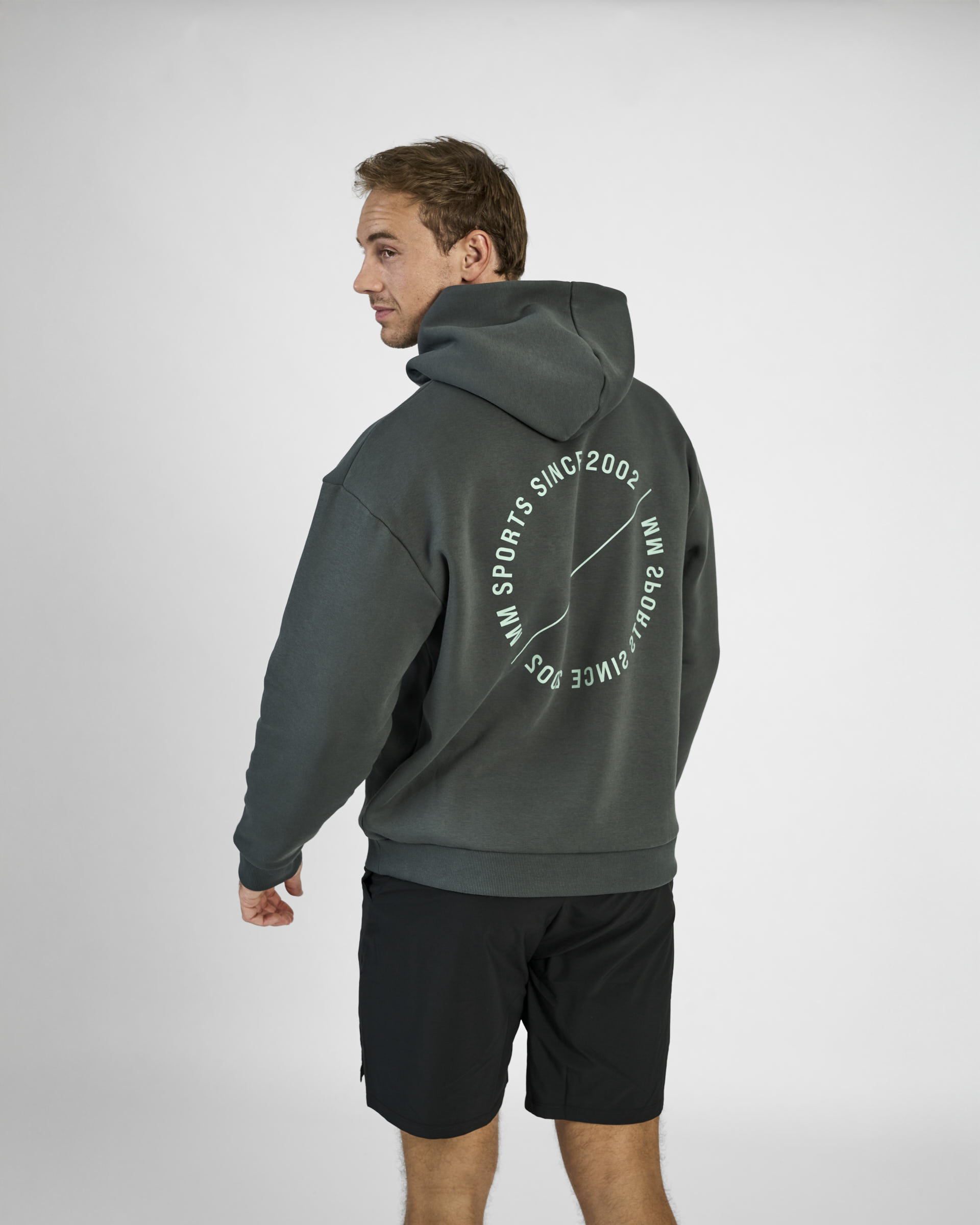 Hoodie Emblem, Faded Green