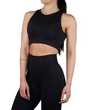 Seamless Open Back Sports Bra