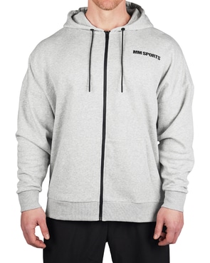 Oversized Hardcore Hoodie, Grey