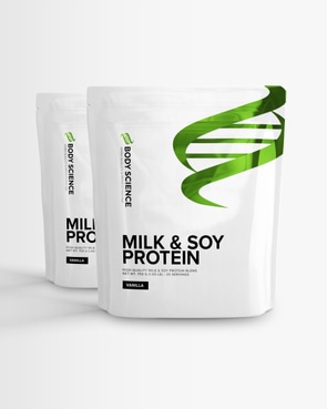 4 stk Milk & Soy Protein