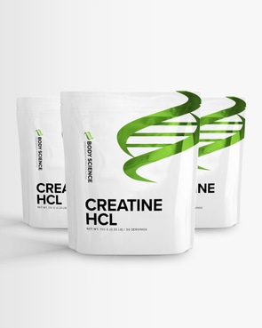 3 stk Creatine HCl - kreatinhydroklorid  