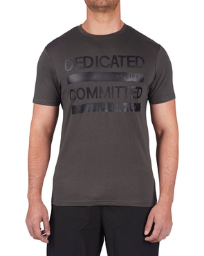 Ltd T-shirt Dedicated, Anthracite