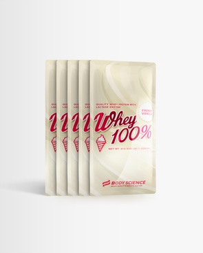 5 stk Whey 100% - Portionspose