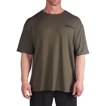 Oversize Hardcore T-shirt Green