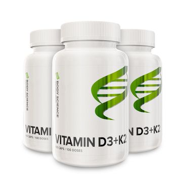 3 stk Vitamin D3+K2 