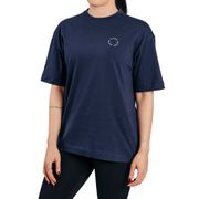 Oversized T-shirt Woman, Iron Blue