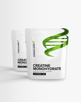 2 stk Creatine Monohydrate - smagstilsat kreatin