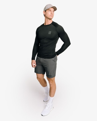 MM Sports Compression LS Tee, Black