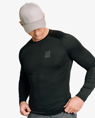 MM Sports Compression LS Tee, Black