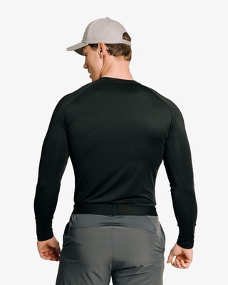 MM Sports Compression LS Tee, Black