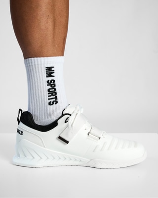 Mid-Cut Socks 3-Pack, White