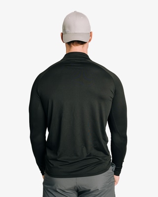 MM Sports Half Zip Shirt, Black