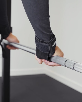 Cowhide Grips, Smoked Grey