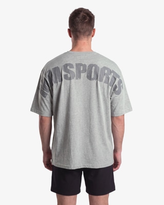 MM Sports Oversize Hardcore T-Shirt, Light Grey