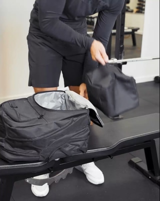 Rygsæk med køletaske