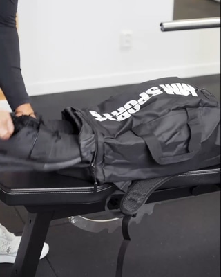 Rygsæk med skoopbevaring