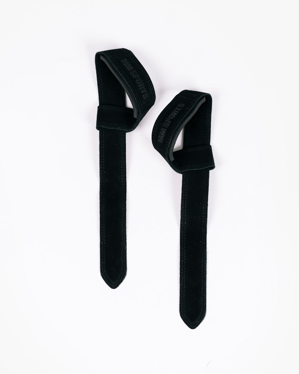 Lifting Straps Suede, Black
