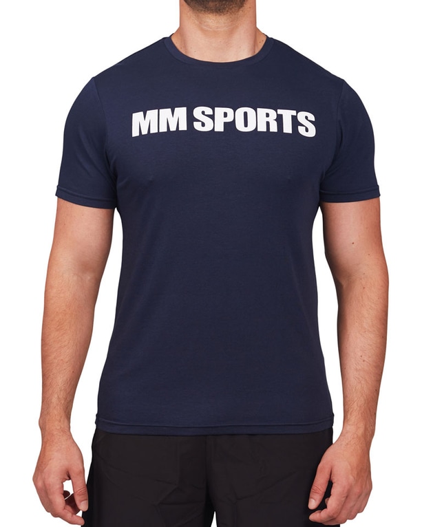 Gym T-shirt, Iron Blue
