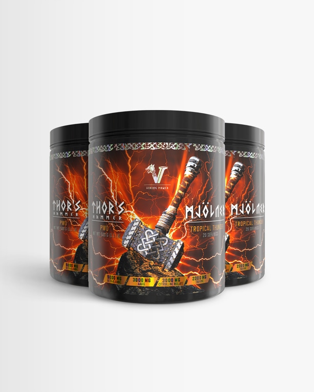 3 stk Thor's Hammer Mjölner PWO