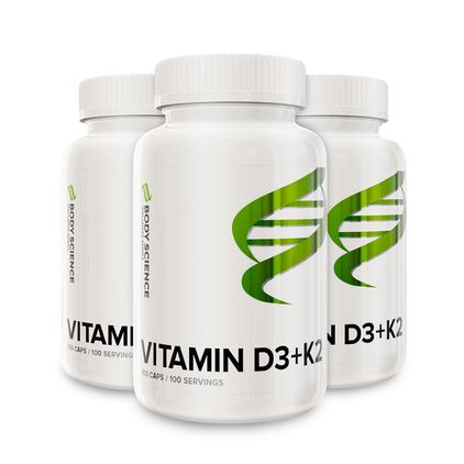 3 stk Vitamin D3+K2 
