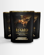 3 stk Asgard Proteinpulver